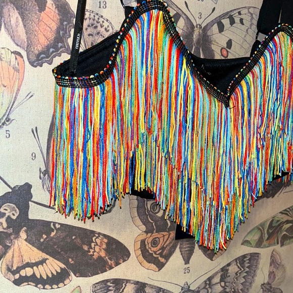 NWT Fringe Bralette ✨ - Picture 2 of 7